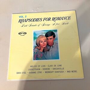 Rhapsodies for Romance Volume 2 Vinyl Album